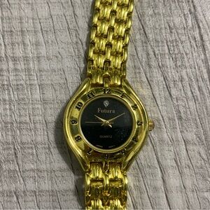 Futura Vintage Gold Watch